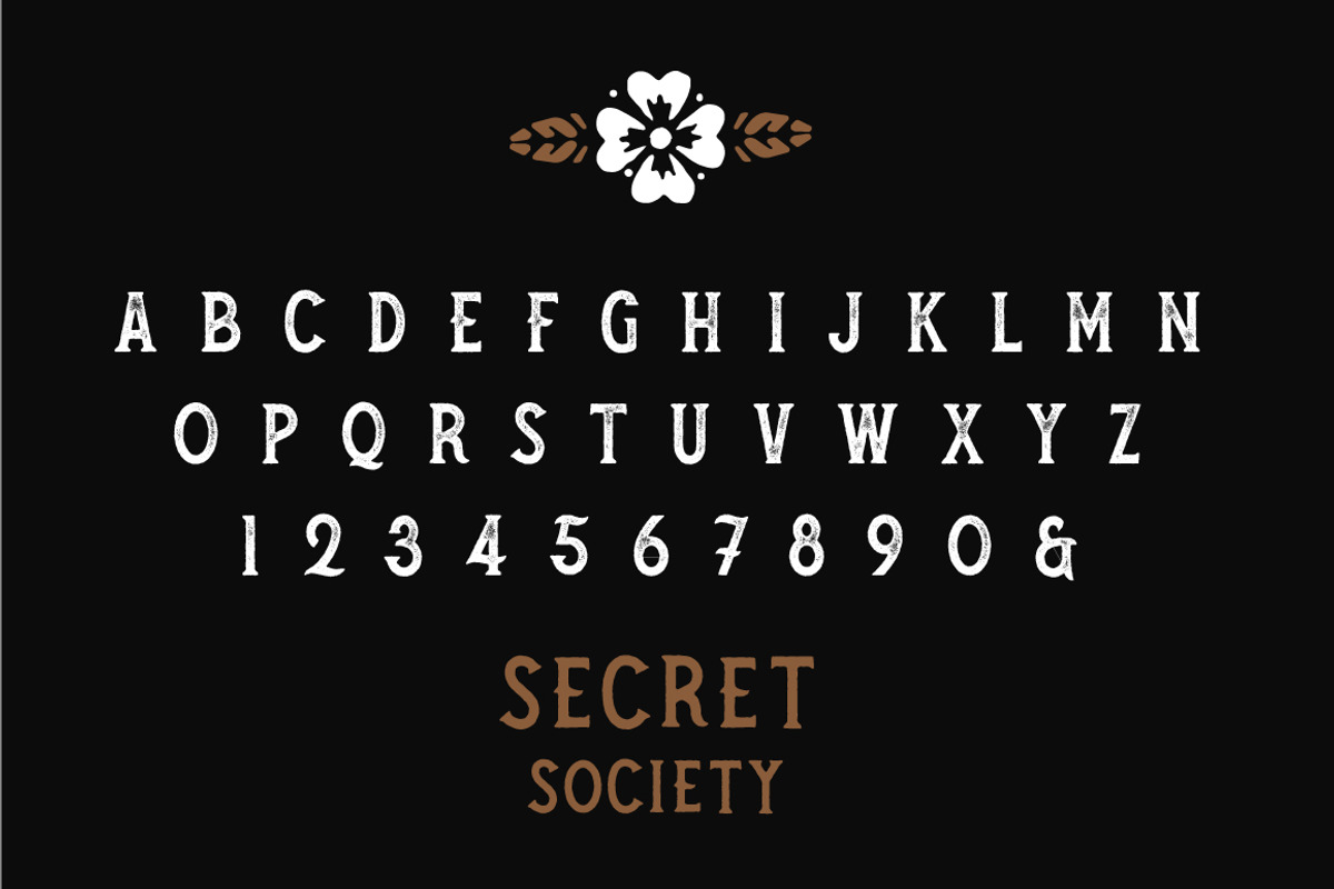 Secret Society - A Vintage Serif preview 4