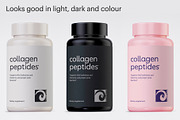 SUPPLEMENT BOTTLE MOCKUP, a Packaging Mockup by GraphicWave (Thumbnail 2 of 10)