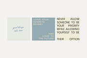 Instagram Quotes Posts Stories PS, a Social Media Template by Love Radiation Studio (Thumbnail 6 of 19)