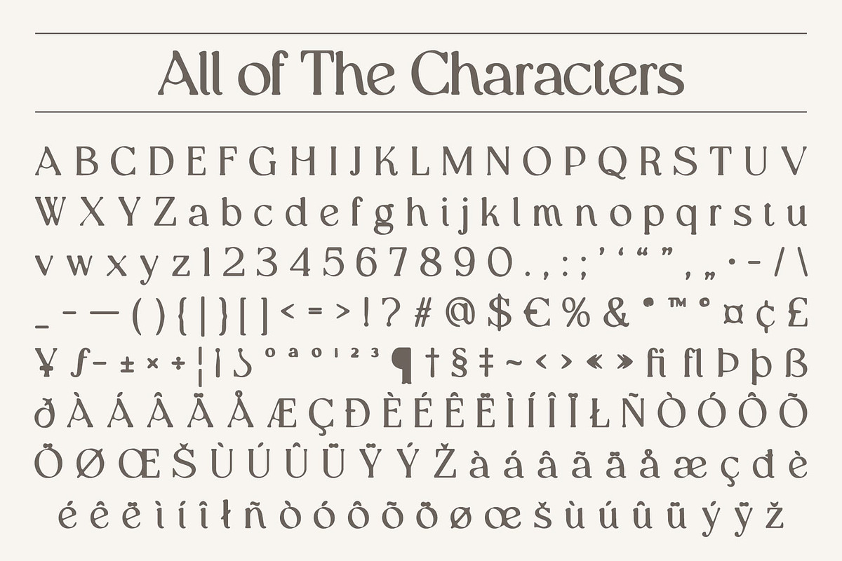 Raena Blur, a Serif Font by Craft Supply Co. (Photo 8 of 8)