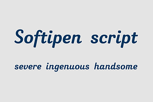 Softipen Script