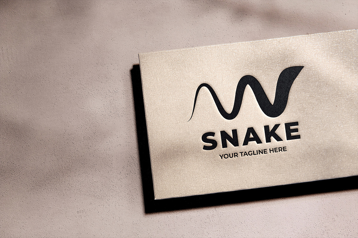 Snake Logo Minimal Design, a Branding & Logo Template by M9 Design (Photo 5 of 6)