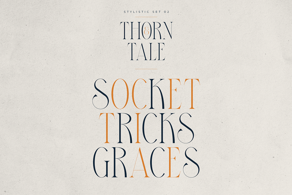 Thorn & Tale – A Refined Serif Font, a Serif Font by VP Fonts (Photo 16 of 30)