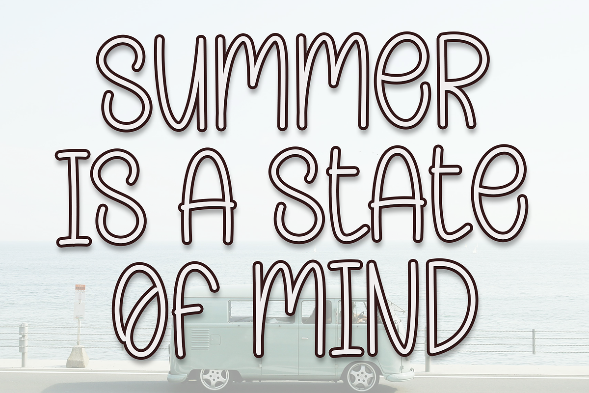 School Morning, a Sans Serif Font by InermediaSTUDIO (Photo 1 of 8)
