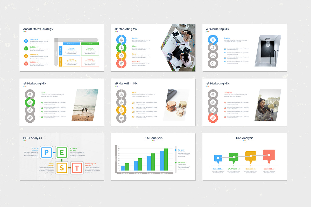 Marketing Plan PowerPoint Template, a Presentation Template by Design Vault (Photo 6 of 11)