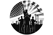 America Worker Vector Bundle, an Illustration by jahid234 (Thumbnail 7 of 21)