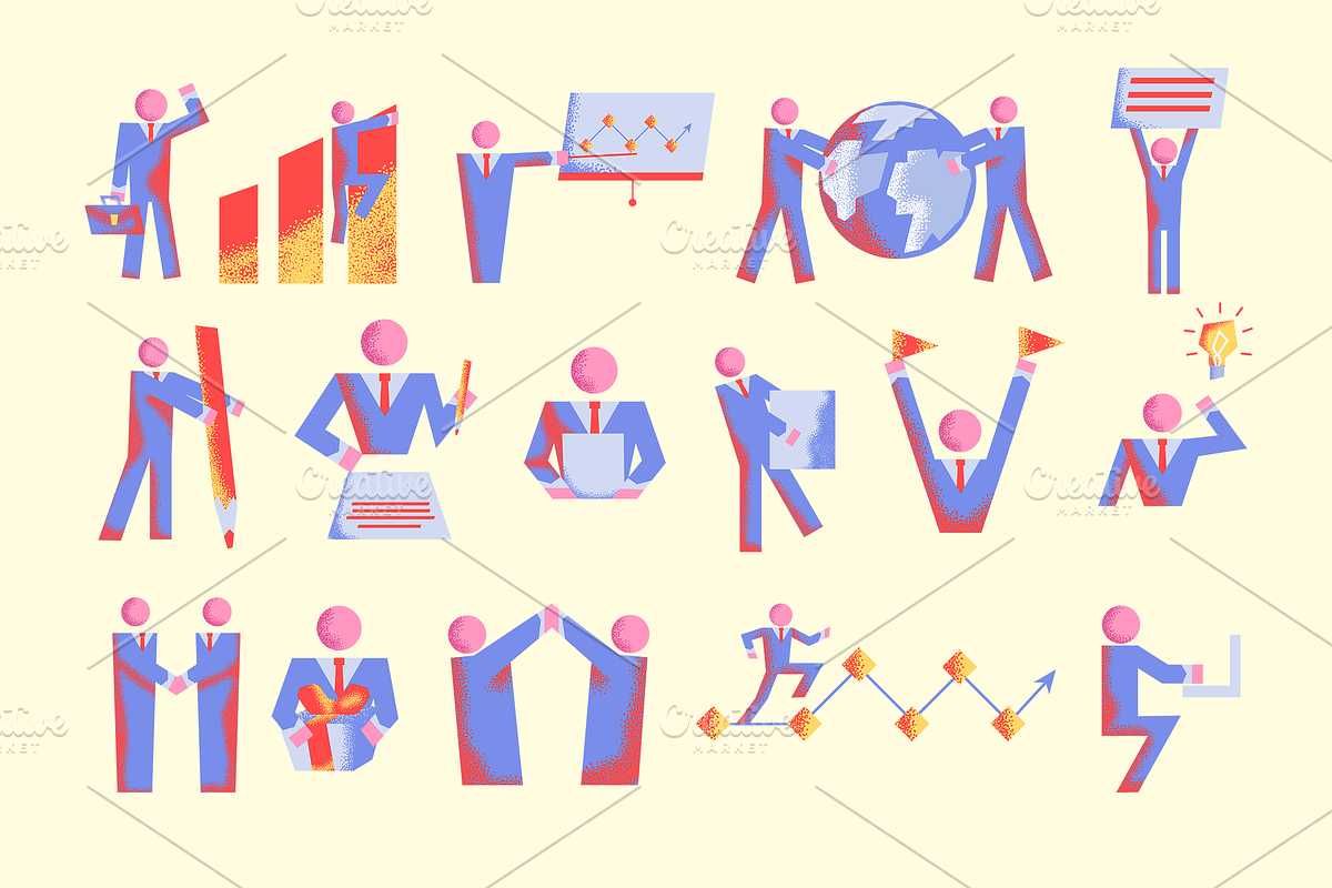 Business & Office Graphic Toolkit, a Finance Illustration by Schumacher Shop (Photo 2 of 10)