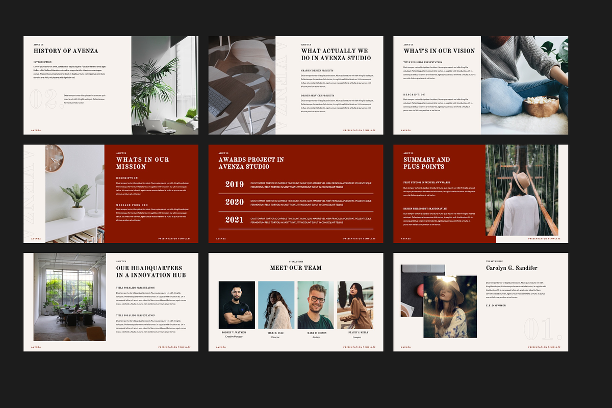 Avenza Google Slides Template, a Presentation Template by Faiz zakharia (Photo 4 of 7)