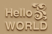 Wall MockUp - Creamy Style, a Layer Style Add-On by Simberline (Thumbnail 1 of 4)