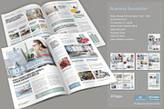 InDesign Corporate Newsletter, a Brochure Template by MrTemplater (Thumbnail 2 of 3)