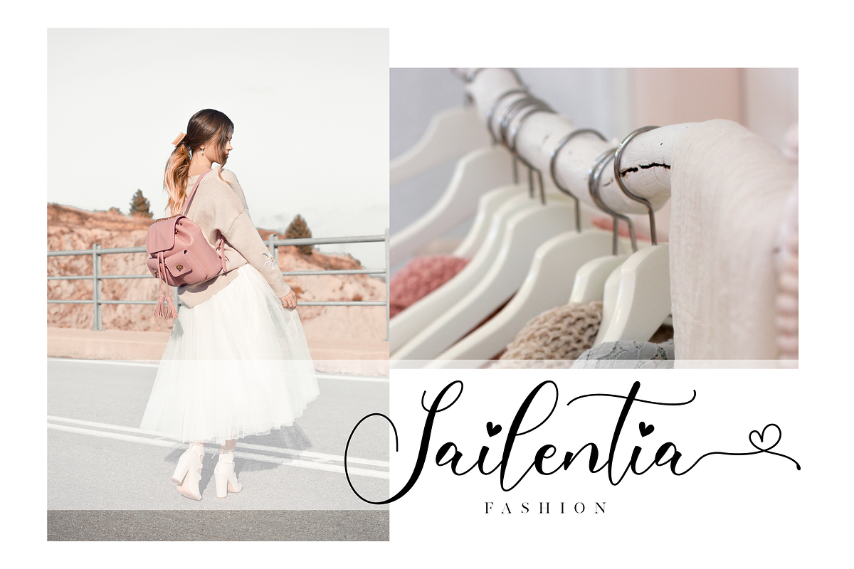Freelove // Lovely Script Font preview 8