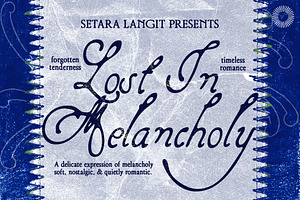 Lost in Harmony - Expressive Script, a Handwritten Font by Setara Langit CreativeStd