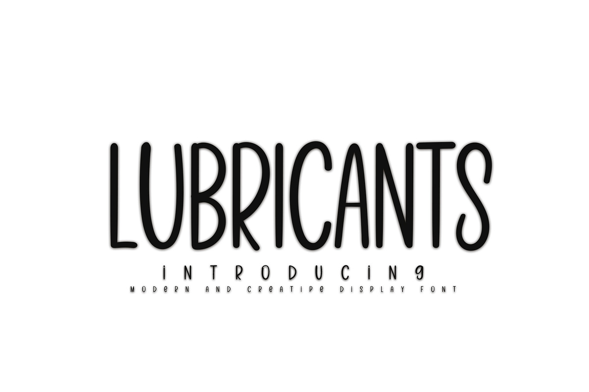 LUBRICANTS, a Handwritten Font by InermediaSTUDIO (Photo 1 of 7)