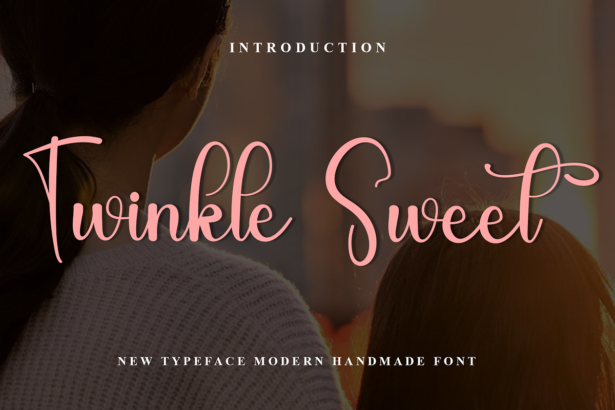 Twinkle Sweet, a Handwritten Font by FreshTypeINK (Photo 1 of 8)