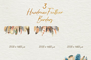 Watercolor Feathers Collection, a Decorative Illustration by GRANCI STUDIOS (Thumbnail 10 of 12)