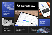 TalentFLow Hiring Talent Dashboard, an UI Kit Template by Creative Perspective (Thumbnail 2 of 7)