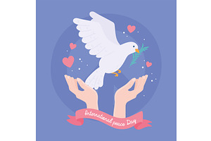 international peace event, a Person Illustration by studiogstock