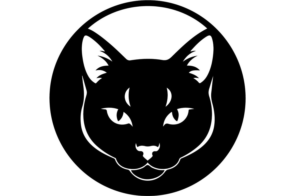 Cute Cat Silhouette Vector Mega, an Animal Illustration by Designer_Momina (Photo 28 of 31)