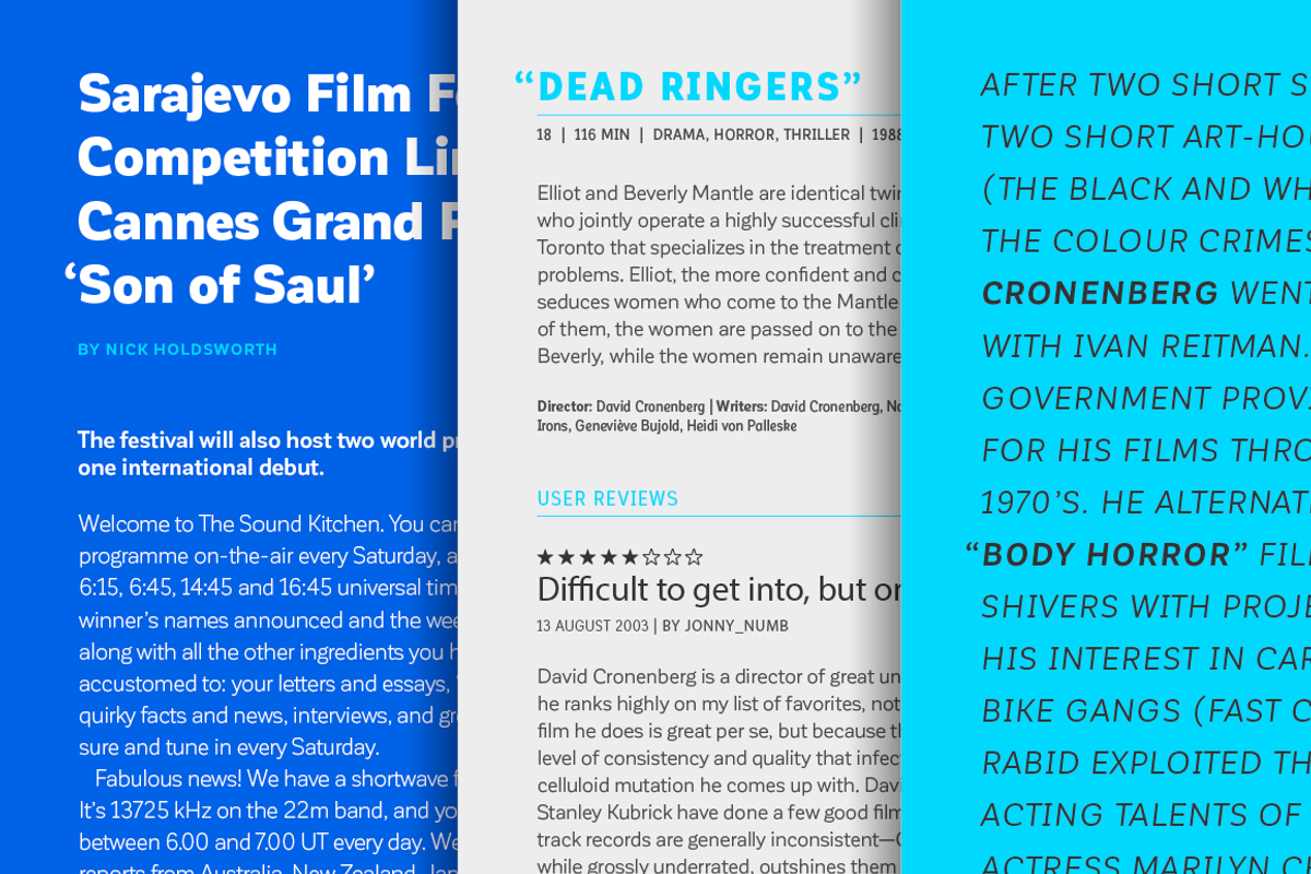 Corporative Sans - Family 50% off preview 6