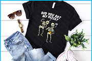 Skeleton Pizza Funny Halloween SVG, a Graphic by Creativeusart (Thumbnail 1 of 4)