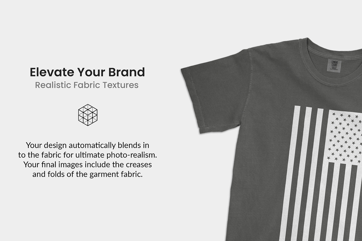 Comfort Colors 1717 Mockups, a Shirt Mockup by Photific (Photo 5 of 6)