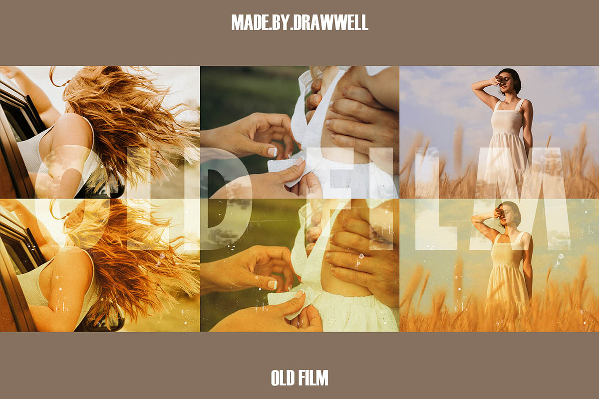 Old Film Photo Effect, a Texture Graphic by Drawwell (Photo 7 of 7)