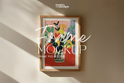 Frame Poster Art Mockup | DIN A PSD, a Household Mockup by momomockps (Thumbnail 5 of 11)