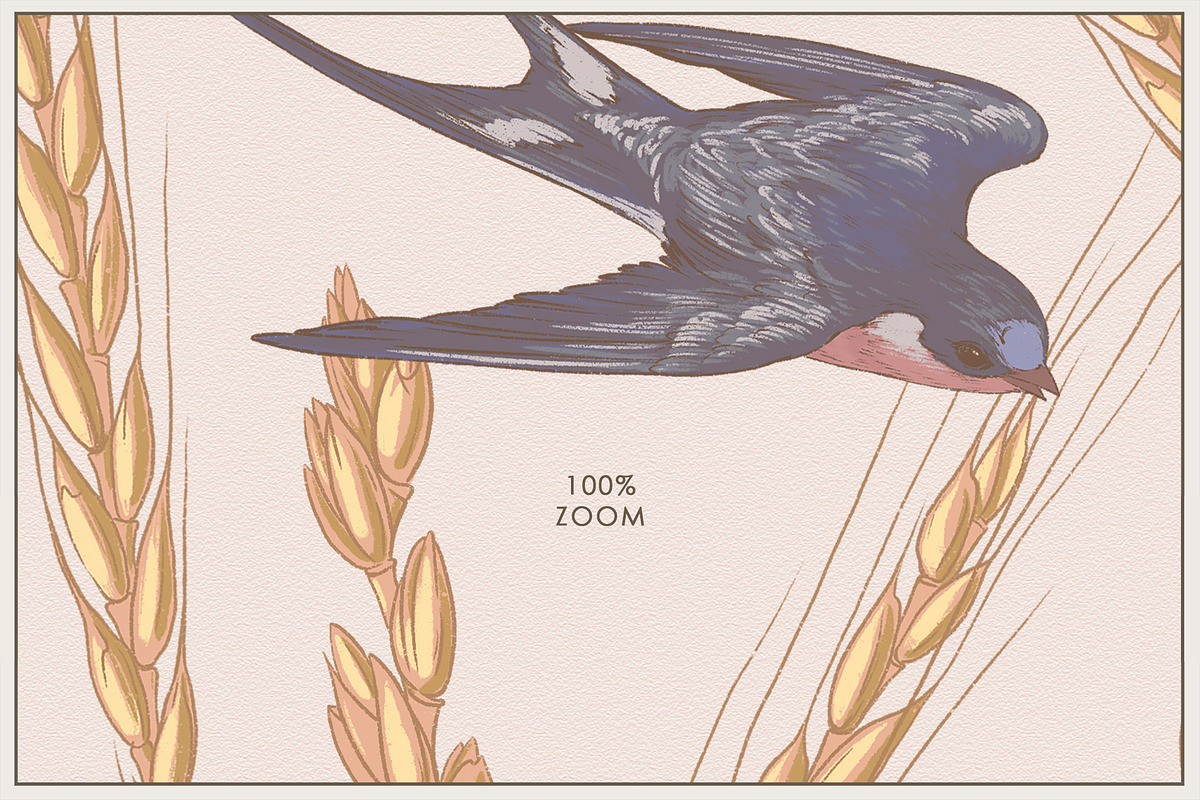 Fresco collection Wheat Serenade, a Wallpaper Graphic by Natalia0307 (Photo 3 of 14)