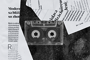 Newspaper Cutouts Collage Grunge Kit, an Object Graphic by ilonitta (Thumbnail 8 of 10)