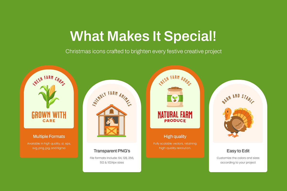 75 Farm Flat Icons, an Emoji Icon by Prosymbols (Photo 2 of 10)