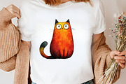 Watercolor Quirky Animals Clipart, an Illustration by Canvas Craft (Thumbnail 5 of 8)