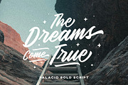 Palacio - Bold Script, a Script Font by Littlehand (Thumbnail 4 of 9)