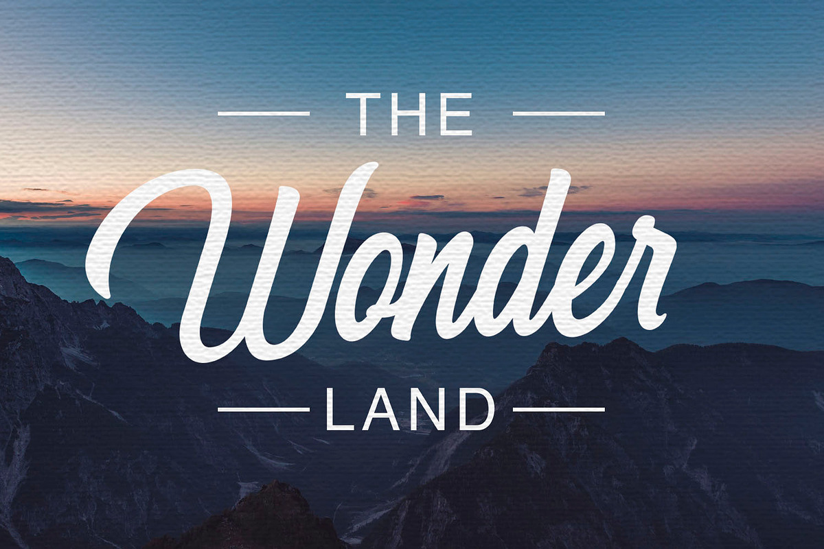 Hersley Typeface preview 7