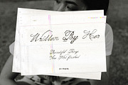 Written by Her: Handwritten Script, a Handwritten Font by Mneme (Thumbnail 1 of 10)