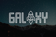 SPACELINE - Display Font, a Sans Serif Font by Randomtypesht (Thumbnail 5 of 6)