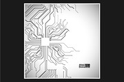 -50% Circuit boards backgrounds set, a Background Graphic by frost_newt (Thumbnail 5 of 11)