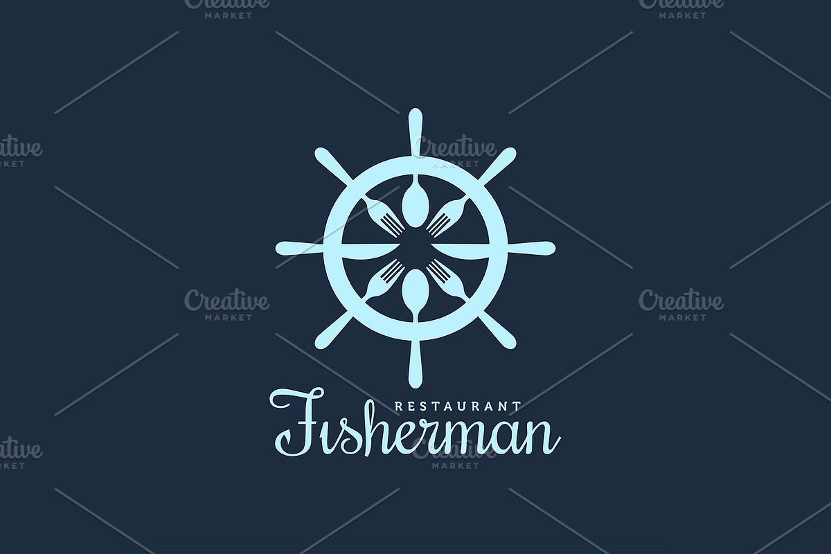Seafood Fisherman Restaurant Logo., a Branding & Logo Template by Bordo (Photo 5 of 5)