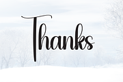 Winterday | Script Font, a Handwritten Font by Scratchones (Thumbnail 9 of 9)