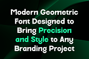 Bremer - Modern Geometric Font, a Sans Serif Font by Pekotype (Thumbnail 2 of 15)