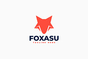 Fox Logo Template, a Branding & Logo Template by Zeer Graphic (Thumbnail 1 of 2)