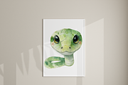 40 Cute Snake Clipart, an Animal Illustration by Pati Charm Studio (Thumbnail 9 of 9)