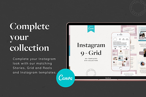 Eva Instagram Landing Page Templates