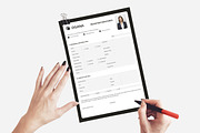 Registration Form Two Page, a Stationery Template by iDoodle Studio (Thumbnail 3 of 4)