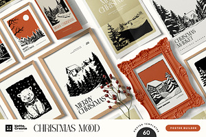 Christmas Mood Poster Builder