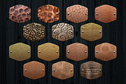 Metal Stamping Photoshop Styles preview 2