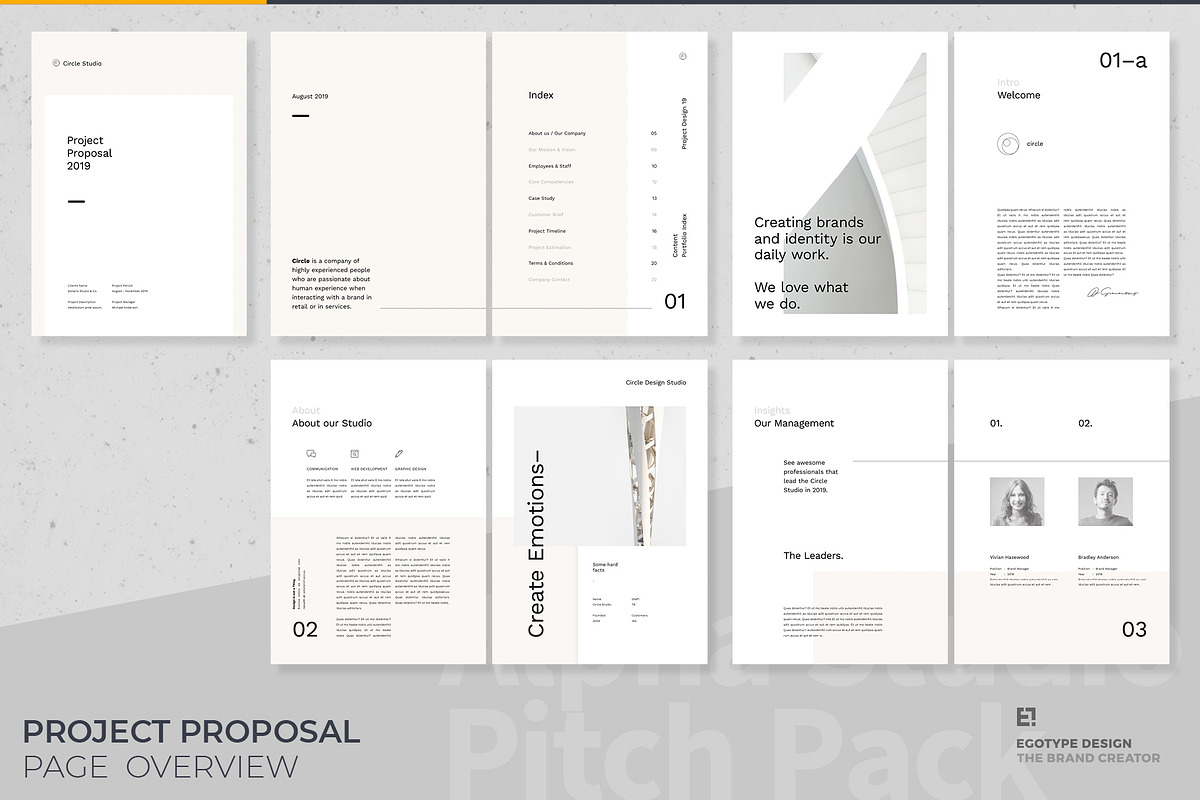 Circle Project Proposal, a Brochure Template by Egotype (Photo 18 of 25)