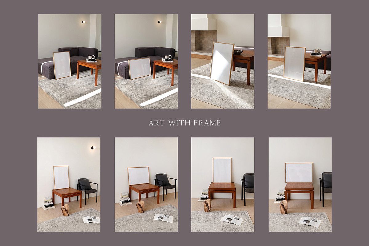 Scandinavian Living Room Mockup, a Product Mockup by ArtwithFrame (Photo 15 of 16)