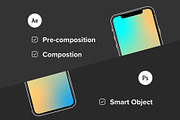 All iPhone Mockups, an iPhone Mockup by Kreatif Supply (Thumbnail 4 of 5)
