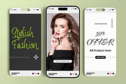 Fashion Social Media Story Design, a Social Media Template by MightyDesign (Thumbnail 1 of 6)