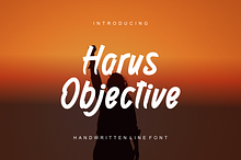 Harus Objective - Font